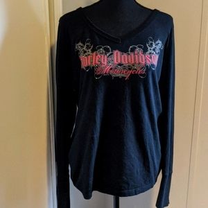 Long sleeve Harley Davidson top